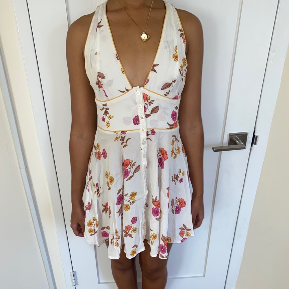 Floral mini dress